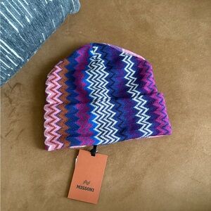 Missoni Beanie / Pink OS